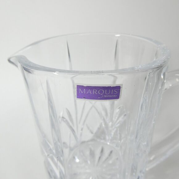 Waterford Marquis Brookside Crystal 32oz Pitcher 6.5" Jug - Picture 3 of 8